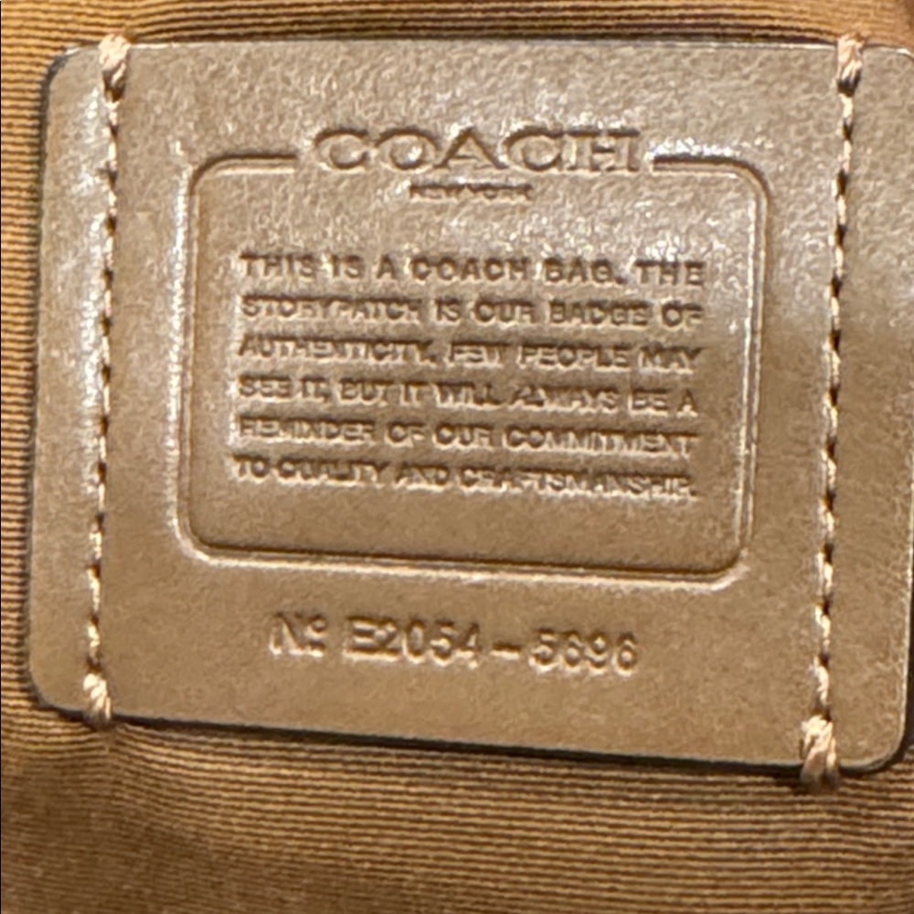 Coach Tote Signature Brown City Tote Large Bag - Picture 10 of 17